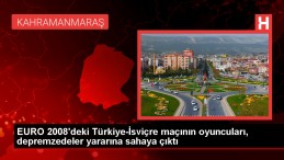 EURO 2008’de Türkiye ve İsviçre Milli Takımları Depremzedeler Yararına Karşılaştı