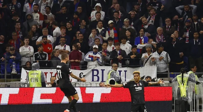 Beşiktaş, Lyon Deplasmanında Gedson’la Zafer Kazandı: 1-0