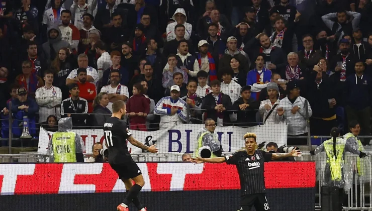 Beşiktaş, Lyon Deplasmanında Gedson’la Zafer Kazandı: 1-0