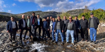 MERSİN BÜYÜKŞEHİR BELEDİYESİNDEN ÜRETİCİLERE 'SULAMA BORUSU' DESTEĞİ