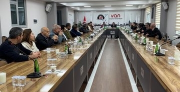 BAŞKAN ASLAN, SANAYİCİLERLE BİR ARAYA GELDİ