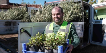 YANGINDA ZARAR GÖREN ÜRETİCİLERE FİDAN DESTEĞİ GEÇTİĞİMİZ TEMMUZ AYINDA SERİK İLÇESİNDE ÇIKAN YANGINDA BAHÇELERİ ZARAR GÖREN ÜRETİCİYE ZEYTİN VE KEÇİBOYNUZU FİDANI HİBE EDİLDİ