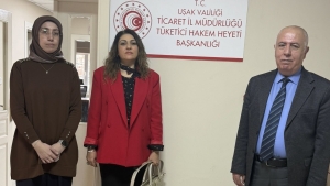 UŞAK'TA TÜKETİCİ HAKEM HEYETİNE 2024'TE 3 BİN 163 BAŞVURU YAPILDI UŞAK TÜKODER TÜKETİCİ HAKEM HEYETİ OFİSİNİ ZİYARET ETTİ