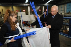 ADANA'DA YAPI MALZEMELERİ ÜRETİCİLERİ DENETLENDİ ÇEVRE, ŞEHİRCİLİK VE İKLİM DEĞİŞİKLİĞİ BAKANLIĞI, GÜVENLİ YAPI İÇİN DENETİMLERİNİ SÜRDÜRÜYOR ÇEVRE, ŞEHİRCİLİK VE İKLİM DEĞİŞİKLİĞİ BAKANLIĞI MESLEKİ HİZMETLER GENEL MÜDÜRÜ BANU ASLAN: "2024 YILINDA 20 BİN DENETİM YAPILDI, 180 MİLYON TL CEZA KESİLDİ"