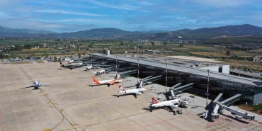 MİLAS-BODRUM HAVALİMANI OCAK AYINDA 104 BİN 585 YOLCUYA HİZMET VERDİ