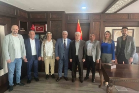 ÇORUM İŞ İNSANLARI PLATFORMU, KEPEZ KAYMAKAMI ŞAHİN İLE BİR ARAYA GELDİ