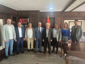 ÇORUM İŞ İNSANLARI PLATFORMU, KEPEZ KAYMAKAMI ŞAHİN İLE BİR ARAYA GELDİ