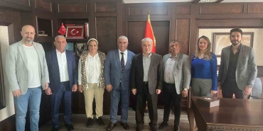 ÇORUM İŞ İNSANLARI PLATFORMU, KEPEZ KAYMAKAMI ŞAHİN İLE BİR ARAYA GELDİ