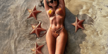 Kayalıklarda Cesur Poz Eda Taşpınar Yine Gündemde