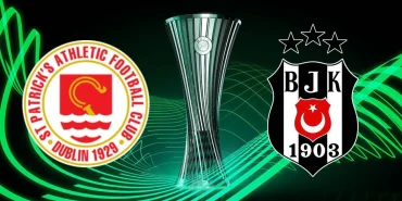 St. Patrick's - Beşiktaş maçında ilk 11'ler belli oldu