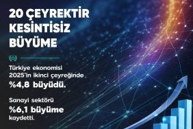 BAKAN KACIR: "TÜRKİYE EKONOMİSİ 20 ÇEYREKTİR KESİNTİSİZ BÜYÜMESİNİ SÜRDÜRÜYOR"