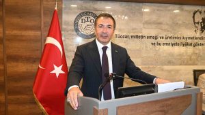 BAŞKAN ERDOĞAN, "OCAK-AĞUSTOS, 8 AYLIK İHRACATIMIZ YÜZDE 4,3 ARTARAK 178 MİLYAR 112 MİLYON DOLAR OLDU" BAŞKAN ERDOĞAN, "KONUT SATIŞLARI TEMMUZ AYINDA BİR ÖNCEKİ AYA GÖRE YÜZDE 38,21 ARTTI" BAŞKAN ERDOĞAN, MECLİS ÜYELERİNİ BİLGİLENDİRDİ DTO BAŞKANI UĞUR ERDOĞAN; "ÜLKEMİZİN DIŞ TİCARET AÇIĞI, YÜZDE 16,7 AZALIŞLA 4 MİLYAR 168 MİLYON DOLARA İNDİ; SON 46 AYIN EN DÜŞÜK DEĞERİNE GERİLEDİ" "KARŞILIKSIZ ÇEK SAYISI, TÜRKİYE BANKALAR BİRLİĞİ RİSK MERKEZİ’NİN VERİLERİNE GÖRE, İLİMİZDE TEMMUZ AYINDA BİR ÖNCEKİ AYA GÖRE YÜZDE 30,73 AZALDI" "ODAMIZA GEÇEN AY 129 ÜYE DAHA KAYDETTİK. AĞUSTOSUN SONU İTİBARIYLA, 23 BİN 103 ÜYEYE ULAŞTIK"