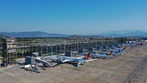 DALAMAN HAVALİMANI 9 AYDA 4 MİLYON 741 YOLCUYA HİZMET VERDİ